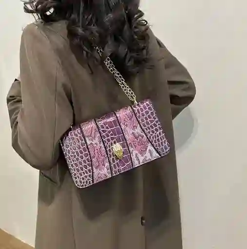 Bolso Sara Brillante Morado