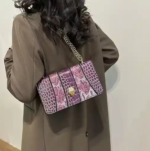 Bolso Sara Brillante Morado