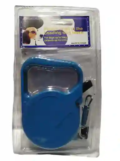 Correa Retractil Azul