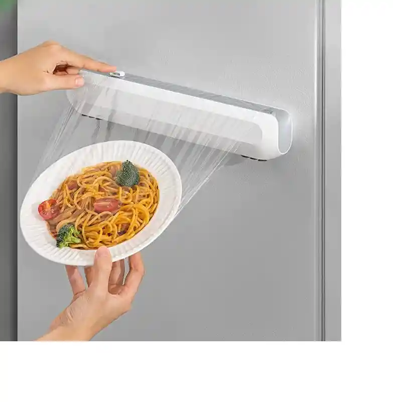 Dispensador Magnetico De Plastico Pelicula Protectora Alimentos Gp-