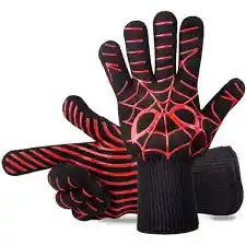 Utensilios Guantes Resistentes Al Calor Barbacoa Cocinar Hornea
