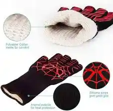 Utensilios Guantes Resistentes Al Calor Barbacoa Cocinar Hornea