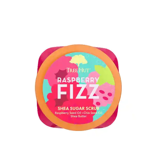Exfoliante Tree Hut Azúcar Y Karité Con Frambuesa Efervescente 510gr
