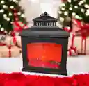 Simulacion De Chimenea Lampara De Leña Lámpara Mide 38×30×13 Cm