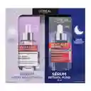 Pack Loreal Paris Revitalift Sérum Día Ácido Hialuronico+sérum De Noche Retinol Puro