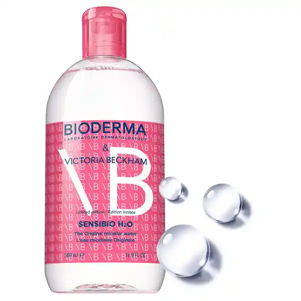 Agua Micelar Sensibio H2o Bioderma Edición Limitada Victoria Beckham 500 Ml