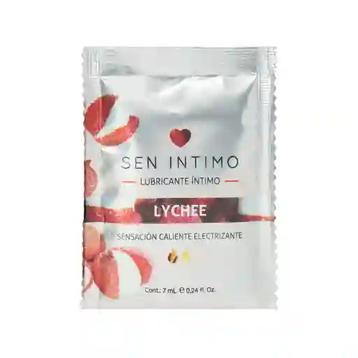 Lubricante Caliente Electrizante Lychee 7 Ml Sen Intimo