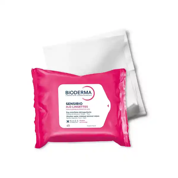 Toallitas Desmaquillantes Bioderma Sensibio H2o X25 Und