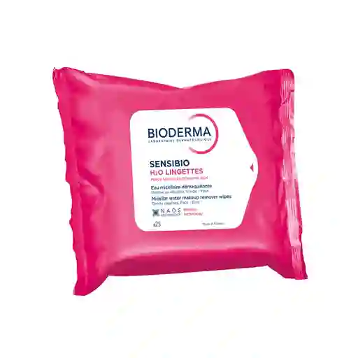Toallitas Desmaquillantes Bioderma Sensibio H2o X25 Und