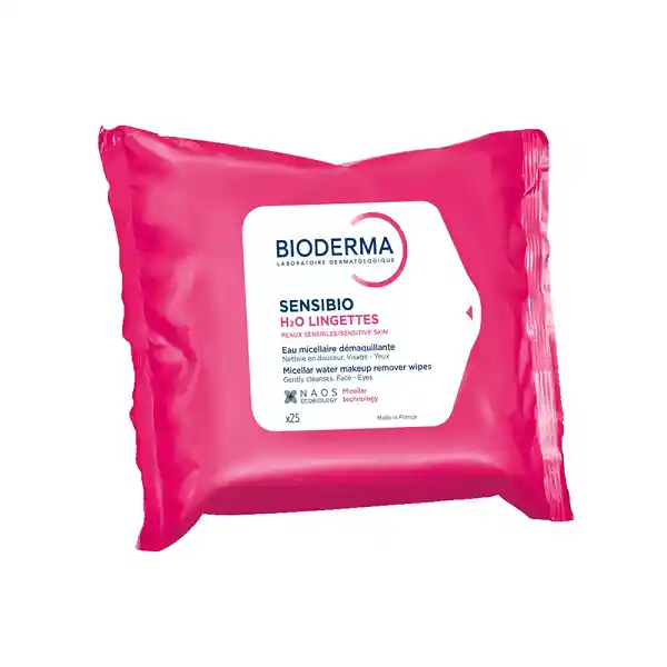 Toallitas Desmaquillantes Bioderma Sensibio H2o X25 Und