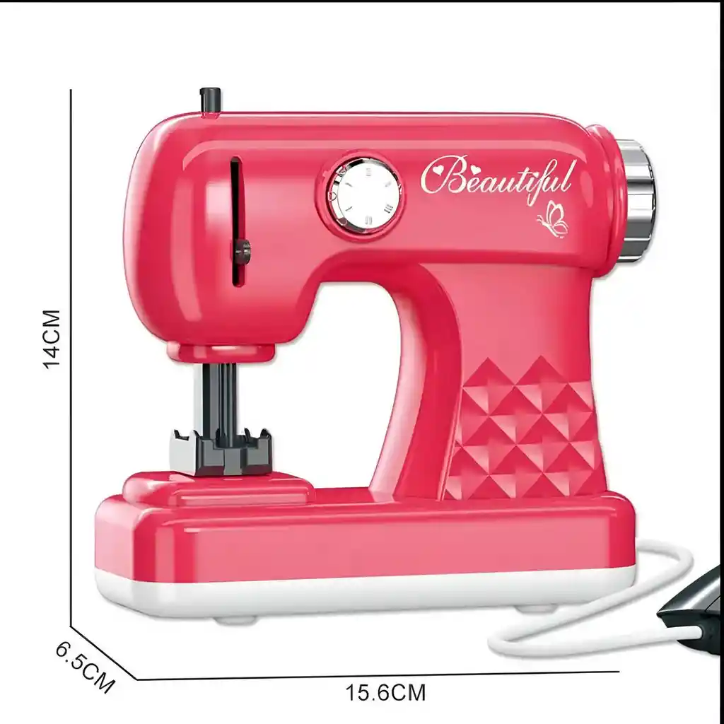 Maquina De Coser Para Niña De Juguete Mouse + Baterias