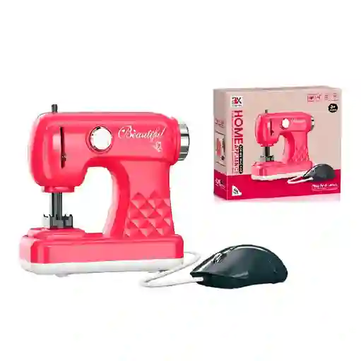 Maquina De Coser Para Niña De Juguete Mouse + Baterias