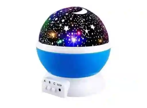 Lámpara Proyector De Estrellas Azul