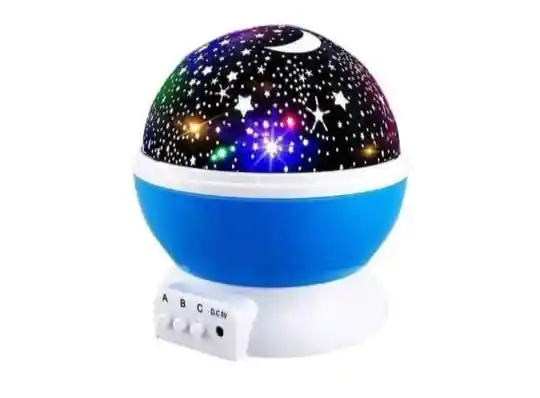 Lámpara Proyector De Estrellas Azul