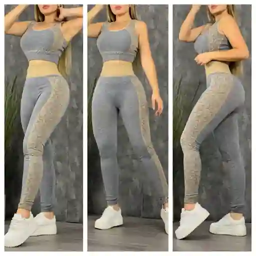 Conjunto Deportivo Leggins Levanta Cola + Esqueleto