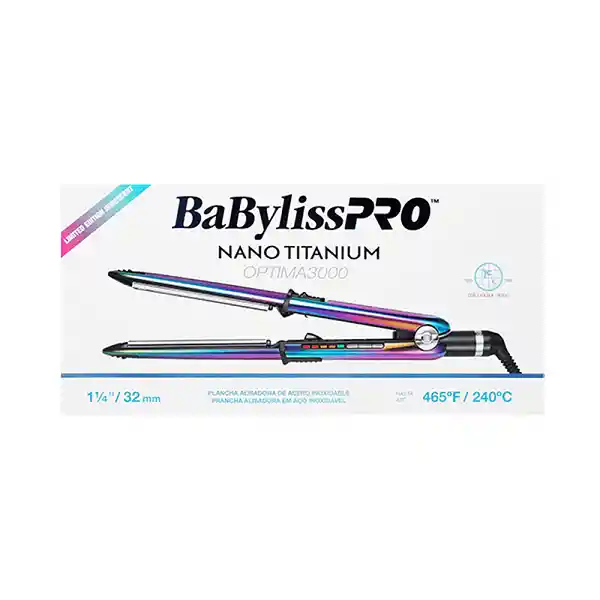 Plancha Babyliss Nano Titanium Optima 3000 Rainbow