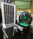 Ventilador Panel Solar Recargable Portatil