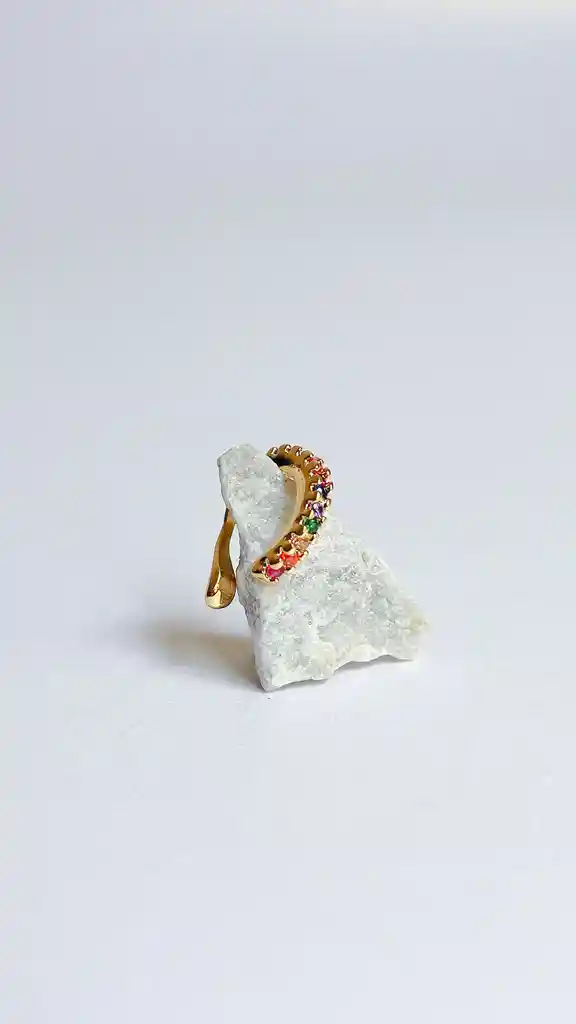 Ear Cuff Circón Colores
