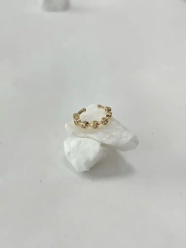 Ear Cuff Circón