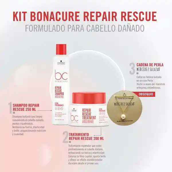 Kit Bonacure Repair Meercedez Salazar