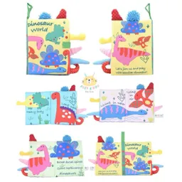 Libro Sensorial De Tela Con Colitas De Estimulación Diseño