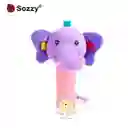 Sonajero Estimulación Sensorial Tipo Maraca Con Rechinador