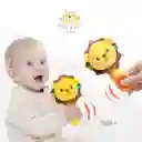 Sonajero Estimulación Sensorial Tipo Maraca Con Rechinador