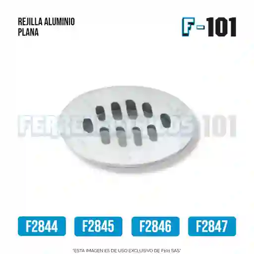 Rejilla Aluminio Plana 2