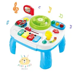 Juguete Mesa Con Timón Didáctico Musical Con Luces