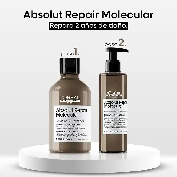 Kit Pack Absolut Repair Molecular Loreal Professionnel