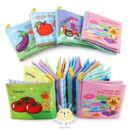 Libro De Tela Educativo Mediano Para Bebe