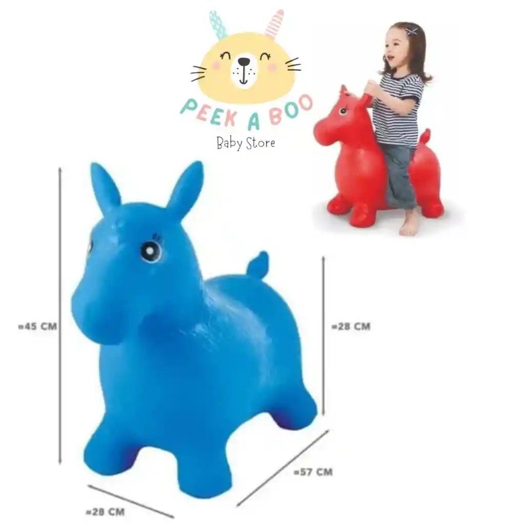 Burro Saltarín Musical Para Estimular Y Dar Equilibrio