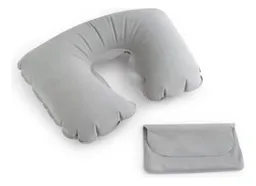 Cojin Inflable Cuello Viaje Portátil Pasajero Descanso Sueño