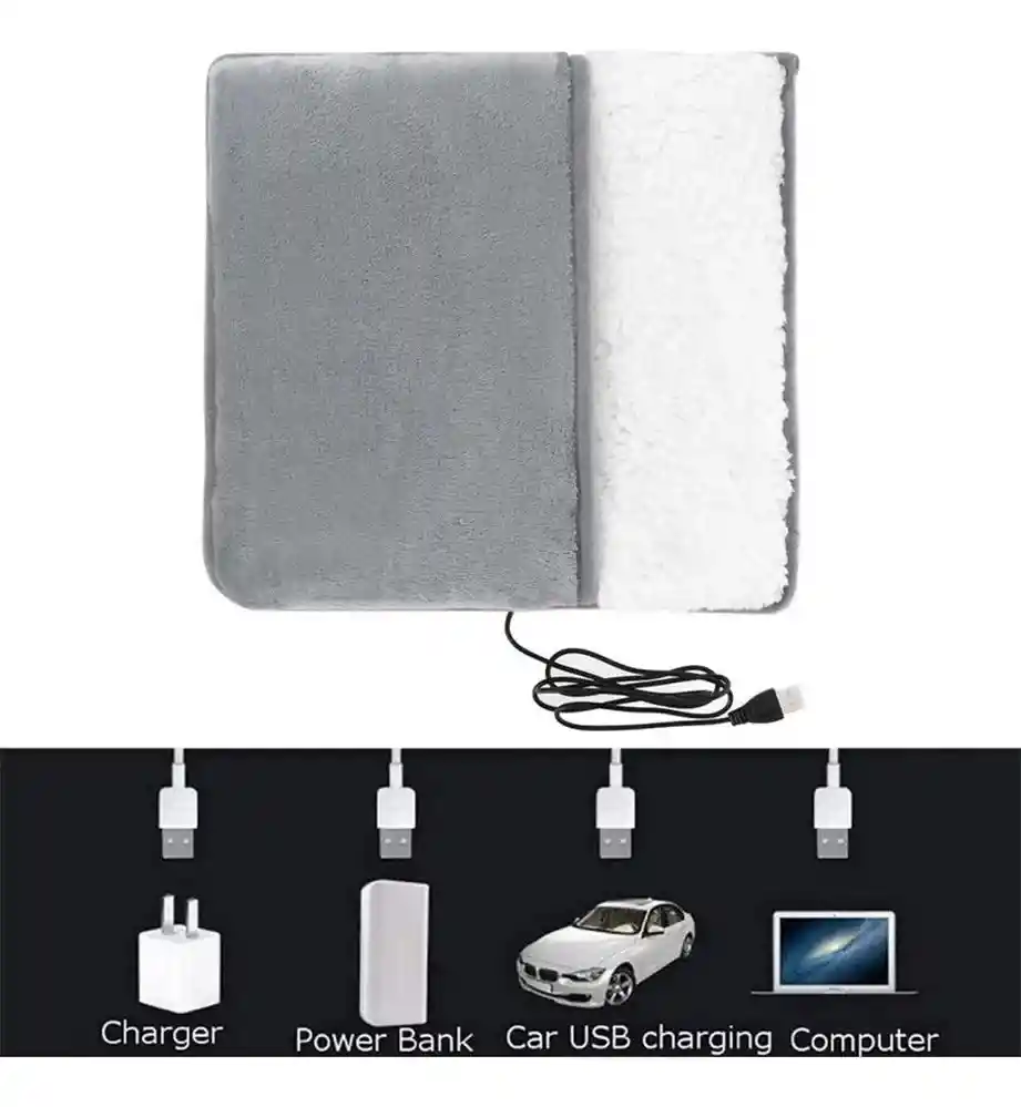 Calentador De Pies Eléctrico , Almohadilla Térmica Usb