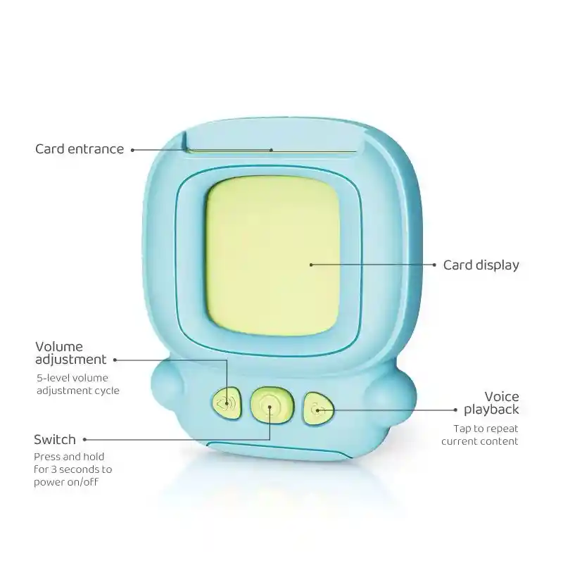 Lector Interactivo Bilingüe De Aprendizaje Para Niños