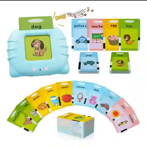 Lector Interactivo Ingles De Aprendizaje Para Niños Azul