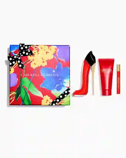 Estuche De Regalo Very Good Girl 80ml Eau De Parfum, Loción Corporal 100ml Y 10ml Megavaporizador