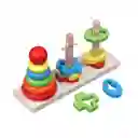 Torre De Hanoi Múltiple Con Encajables Para Niños