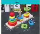 Torre De Hanoi Múltiple Con Encajables Para Niños