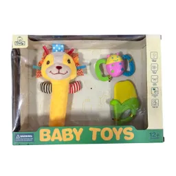 Juguete Sonajero De Estimulación Temprana Para Bebe Amarillo