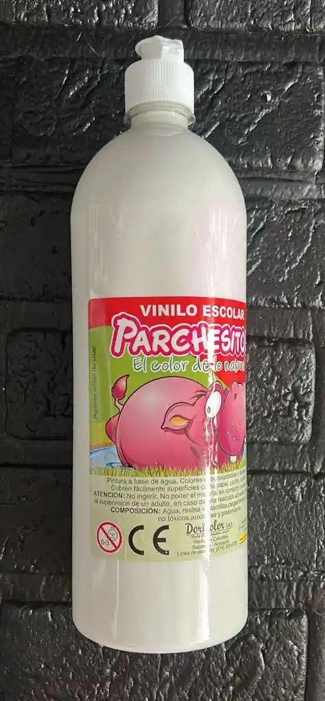 Vinilo Blanco 1000ml Parchesitos