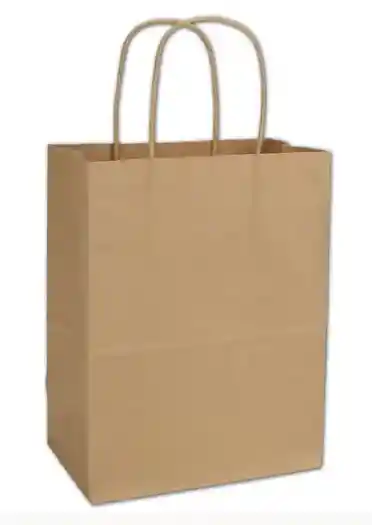 Bolsa De Regalo Kraft De 30cmx25cm