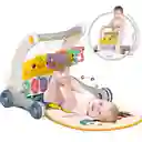 Andadera Caminador Y Gimnasio Piano Musical 2 En 1 Rosa
