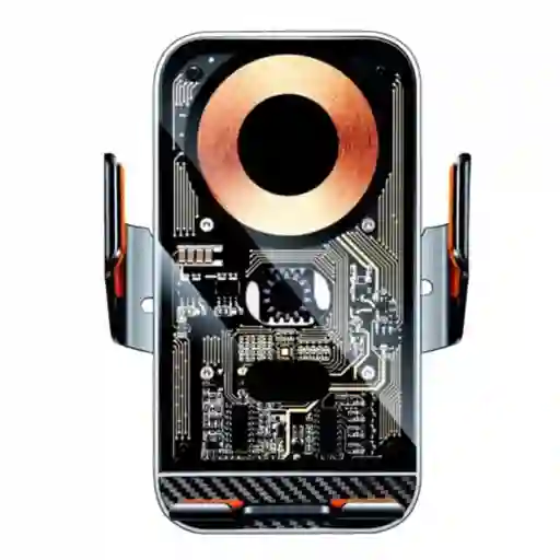 Soporte De Carro Para Celular Carga Inalambrica 15w 2a Havit