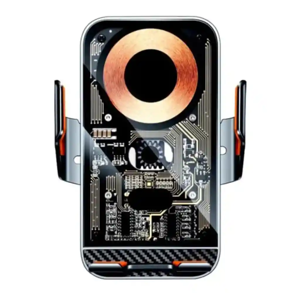 Soporte De Carro Para Celular Carga Inalambrica 15w 2a Havit