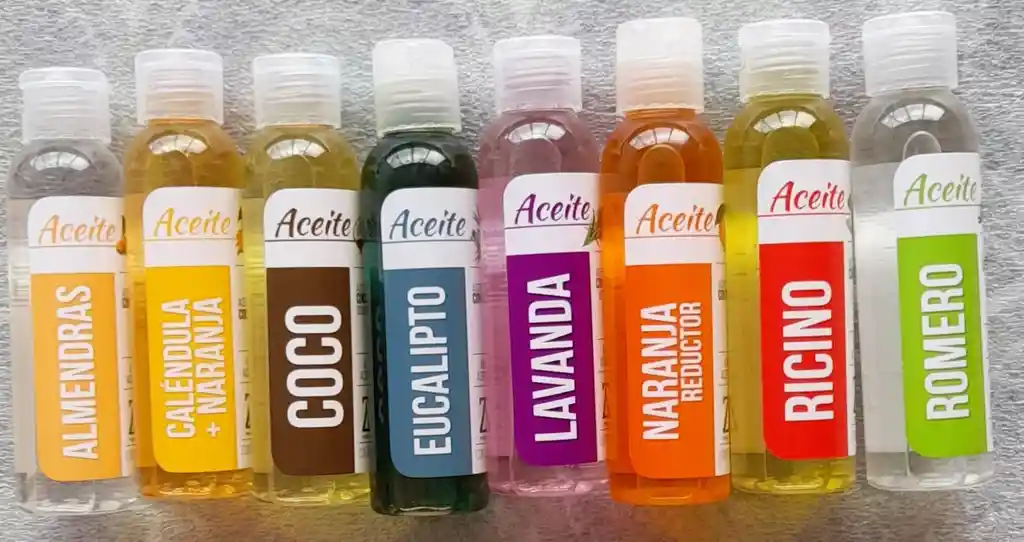 Aceite De Almendras Corporal Y Capilar X120ml Con Vitamina E Y Aceite Vegetal De Cacay.