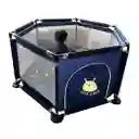 Corral De Juegos Hexagonal Para Bebes Color Azul