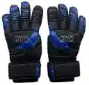 Guantes De Fútbol Nyk Semiprof Warrior Niño Kids -talla 5 / Negro-azul