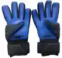 Guantes De Fútbol Nyk Semiprof Warrior Niño Kids -talla 5 / Negro-azul