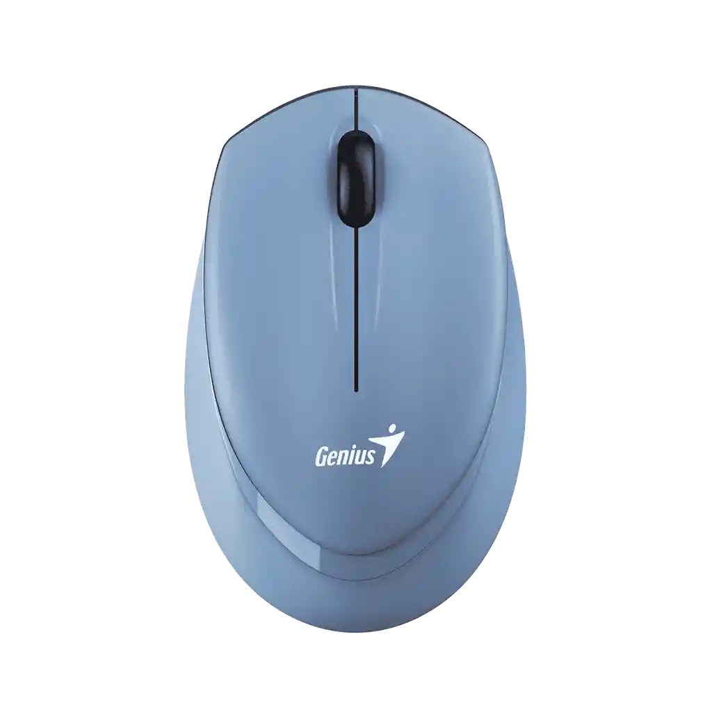 Mouse Inalámbrico Óptico Nx-7009 1200 Dpi – Ergonómico, Usb, Ambidiestro Y Preciso Para Oficina O Casa